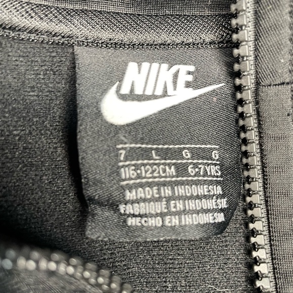 7/Large Boys Nike Block Taping Track Jacket - Picture 2 of 2